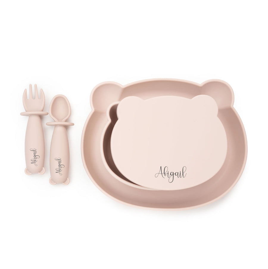 JBØRN Baby Meal Time Set | Weaning Set | Personalisable in , sold by Just Børn, Personalizable by JBørn