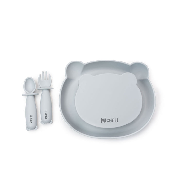  JBØRN Baby Meal Time Set | Weaning Set | Personalisable by Just Børn sold by Just Børn
