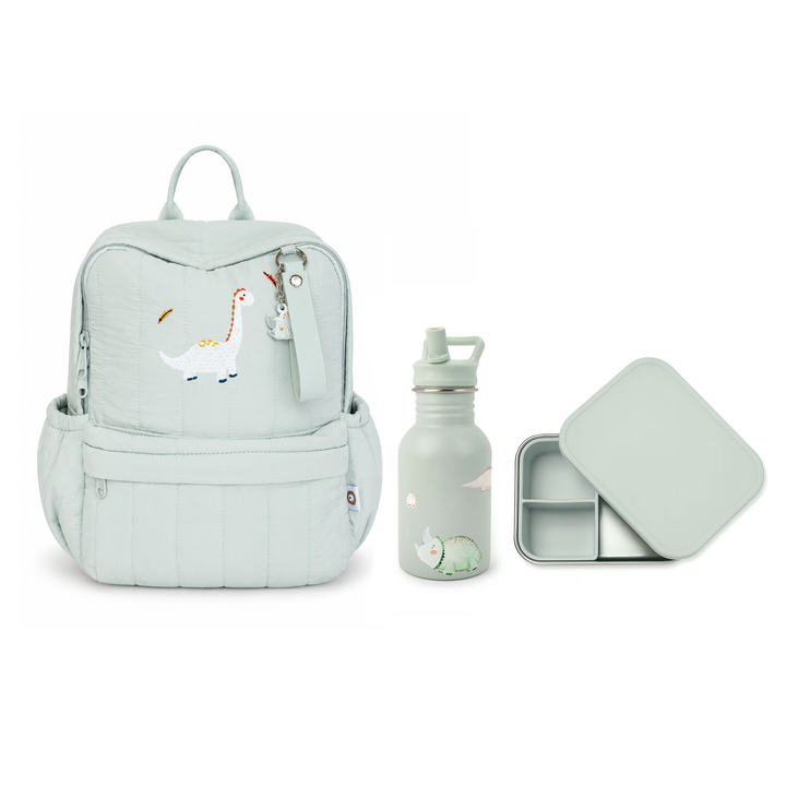 JBØRN Little Explorer Set | Backpack, Water Bottle & Lunch Box