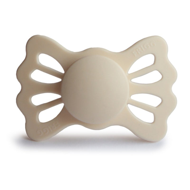 FRIGG Lucky Symmetrical Silicone Pacifiers | Personalised Cream - Personalisable Baby Products Sold and Personalised by JustBørn
