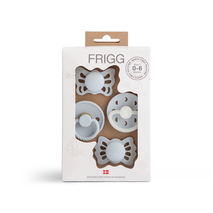 Moonlight Sailing - Powder Blue FRIGG Baby's First Pacifier Pack by FRIGG sold by Just Børn