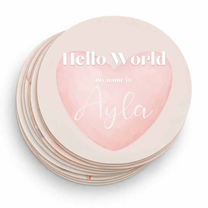 JBØRN Personalised Milestone Cards