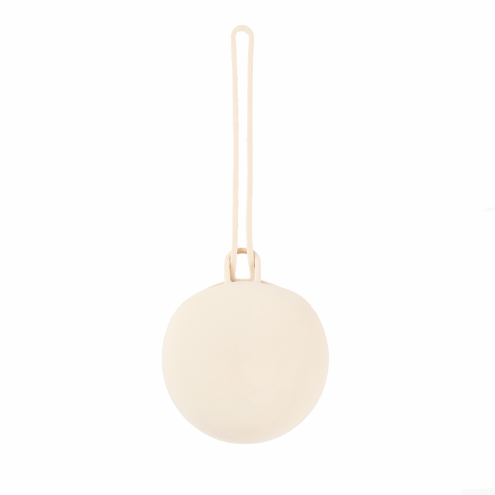 JBØRN Pacifier Holder Pod Ivory - Personalisable Baby Products Sold and Personalised by JustBørn