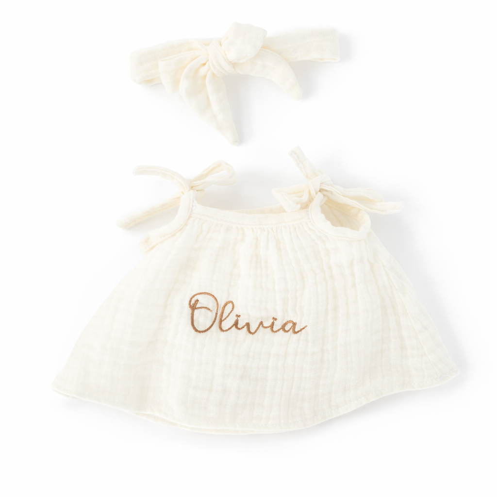 JBØRN Personalised Soft Toy Outfit - Personalisable Baby Products Sold and Personalised by JustBørn