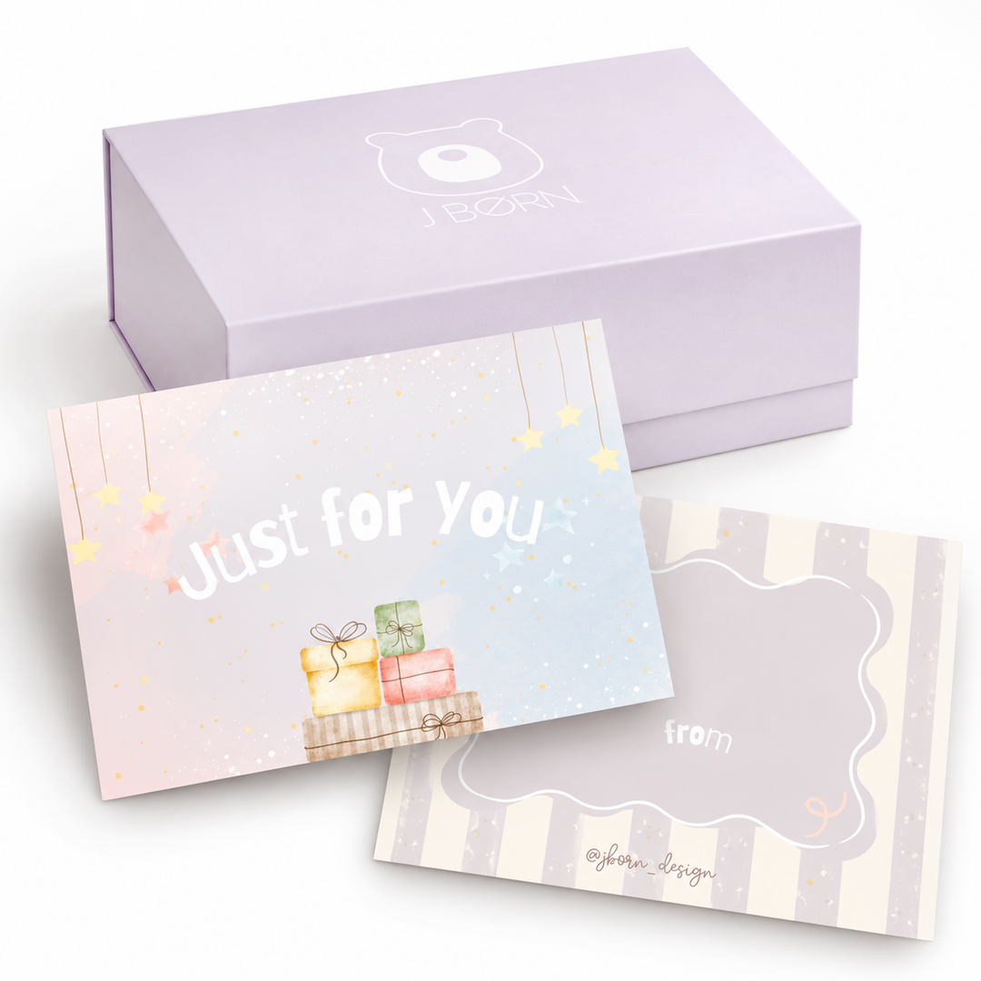 JBØRN Magnetic Gift Box - Personalisable Baby Products Sold and Personalised by JustBørn