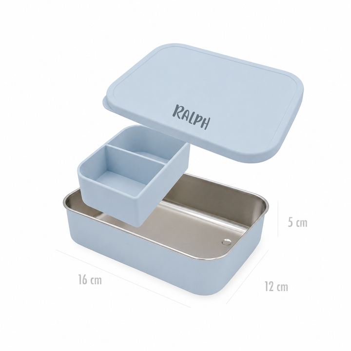 JBØRN Beach Set | Hooded Poncho, Water Bottle & Snack Box