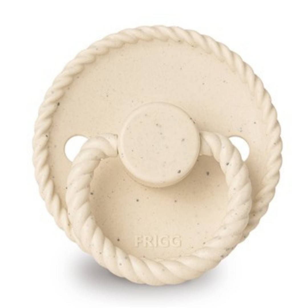 FRIGG Mini Mocha Natural Rubber Latex Pacifiers - Personalisable Baby Products Sold and Personalised by JustBørn