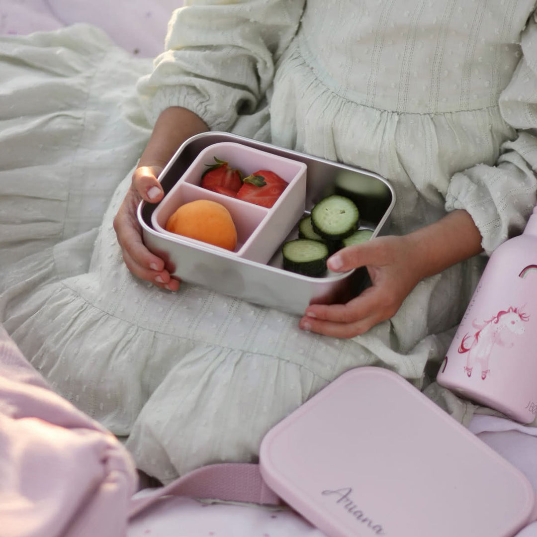 JBØRN Personalised Water Bottle & Lunch Box Set - Personalisable Baby Products Sold and Personalised by JustBørn