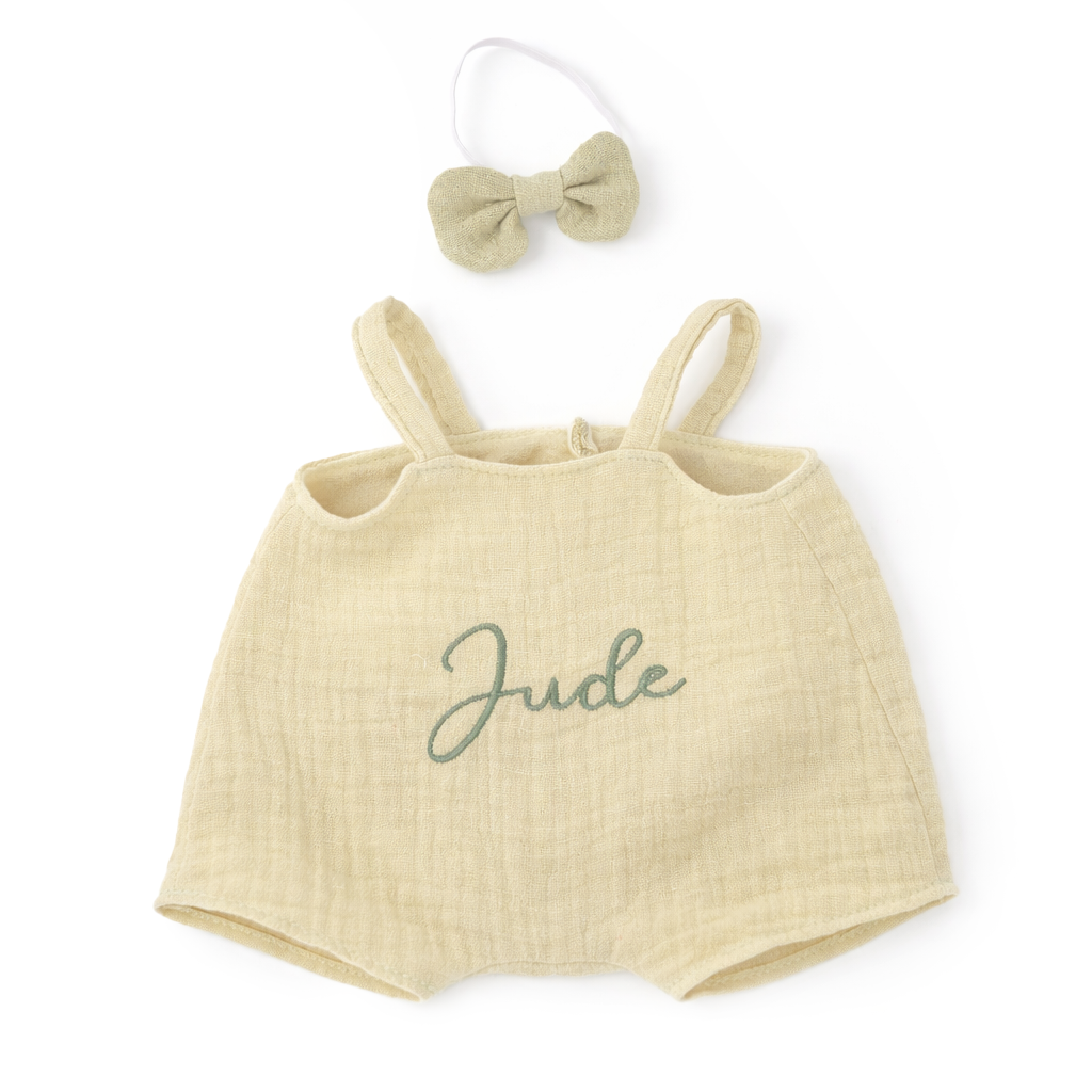 JBØRN Personalised Soft Toy Outfit - Personalisable Baby Products Sold and Personalised by JustBørn