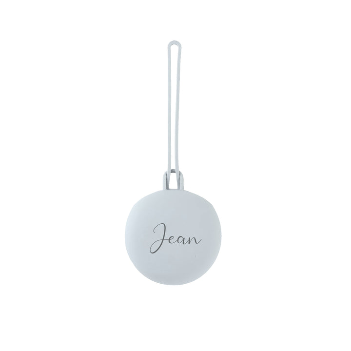 JBØRN Pacifier Holder Pod Powder Blue - Personalisable Baby Products Sold and Personalised by JustBørn