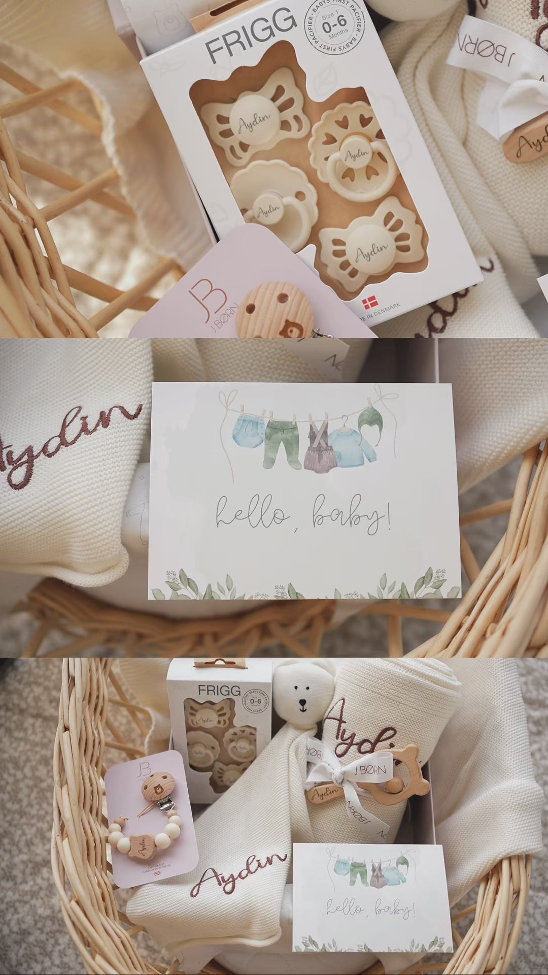 مجموعة هدايا بطانية JBØRN المحبوكة