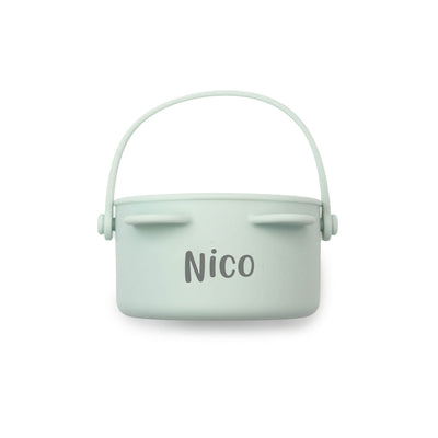 JBØRN Baby Snack Cup With Lid & Handle - Personalisable Baby Products Sold and Personalised by JustBørn