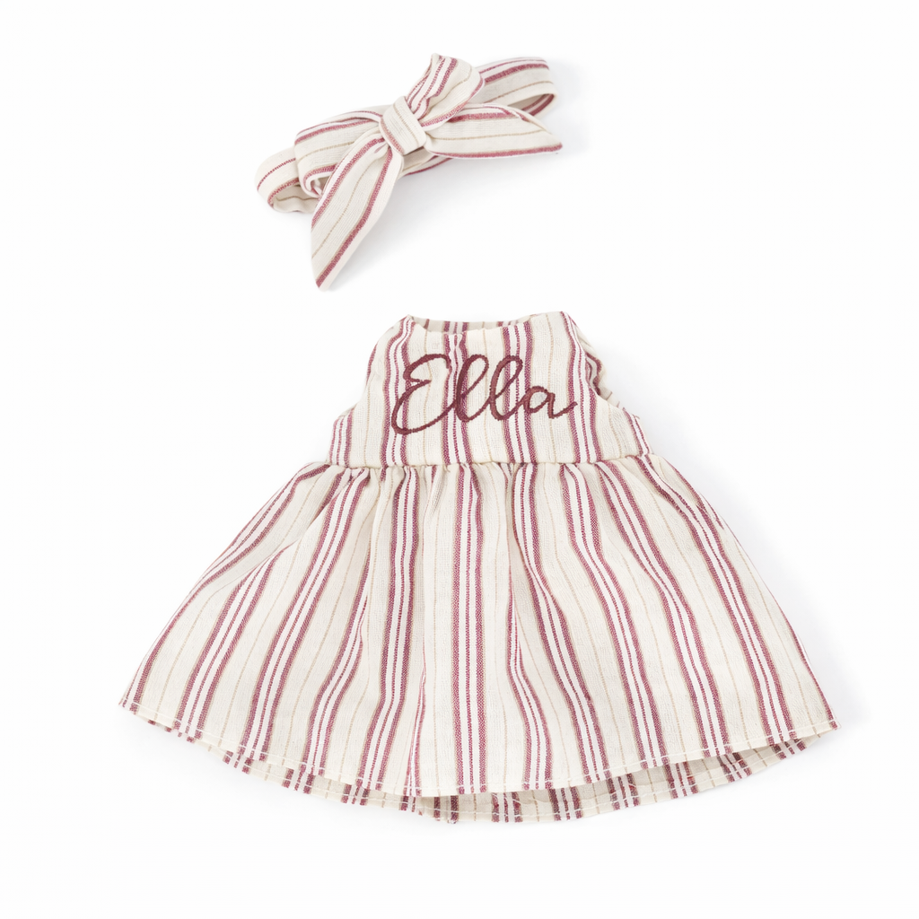 JBØRN Personalised Soft Toy Outfit - Personalisable Baby Products Sold and Personalised by JustBørn
