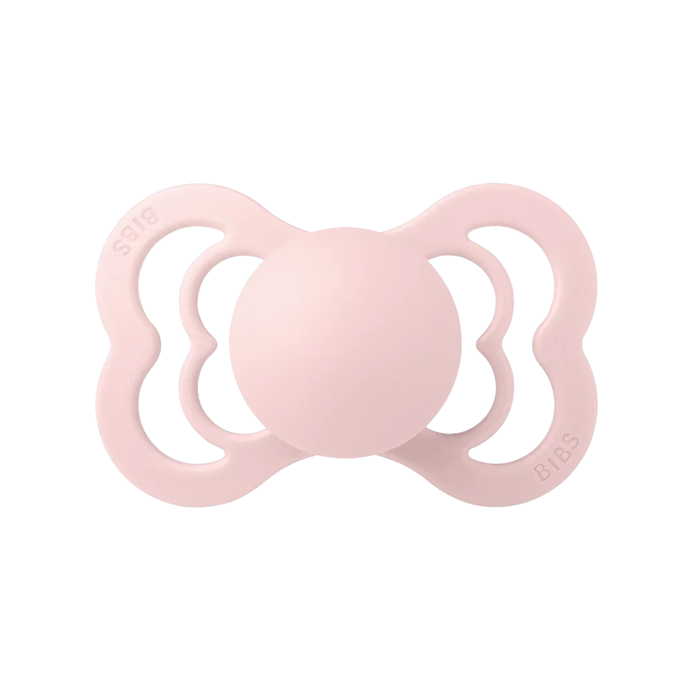 BIBS Supreme Symmetrical Silicone Pacifiers Supreme Blossom - Personalisable Baby Products Sold and Personalised by JustBørn