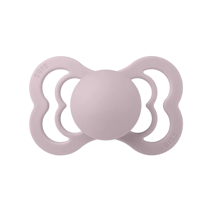 BIBS Supreme Symmetrical Silicone Pacifiers Supreme Dusky Lilac - Personalisable Baby Products Sold and Personalised by JustBørn