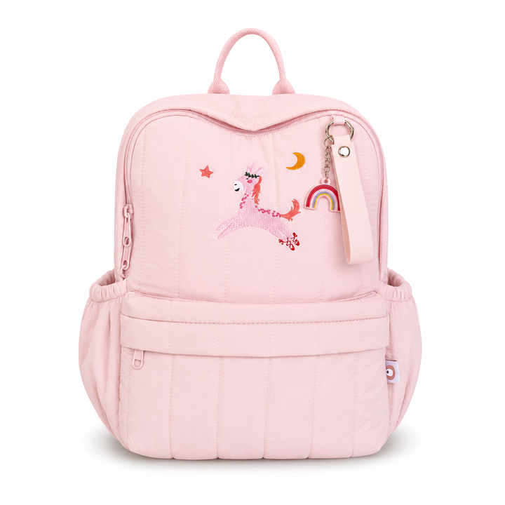 JBØRN Little Explorer Backpack | Lightweight Water-Repellent Rucksack Unicorn Backpack - Personalisable Baby Products Sold and Personalised by JustBørn