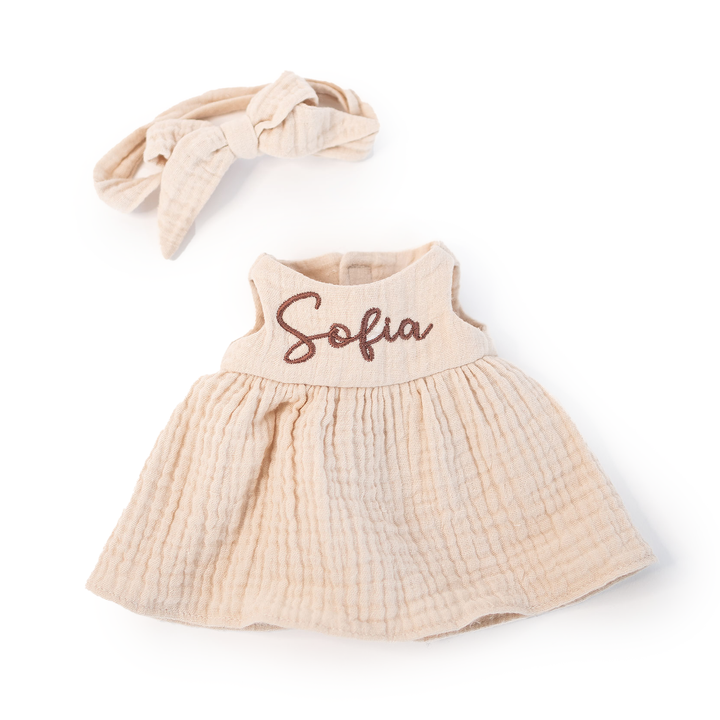 JBØRN Personalised Soft Toy Outfit - Personalisable Baby Products Sold and Personalised by JustBørn