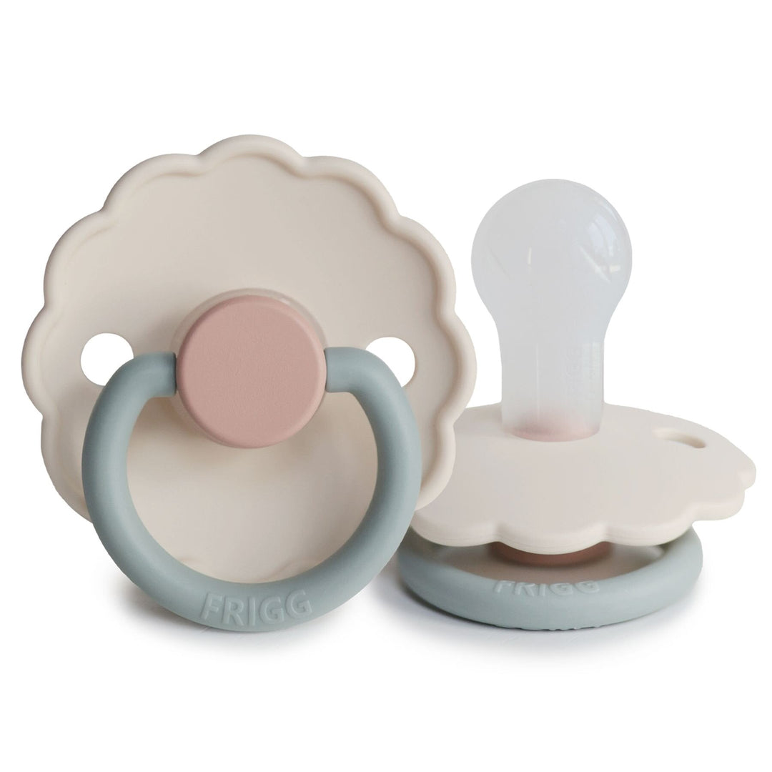 Acorn FRIGG Daisy Silicone Pacifiers | Personalised by FRIGG sold by Just Børn