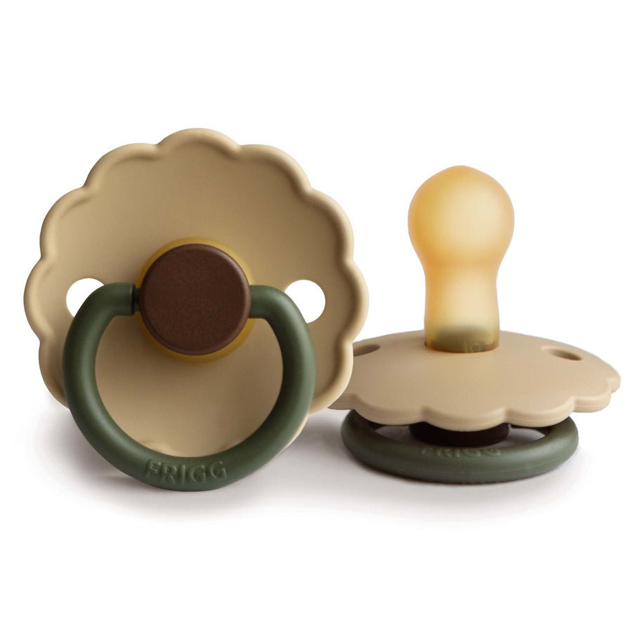 Acorn FRIGG Daisy Natural Rubber Latex Pacifier by FRIGG sold by Just Børn