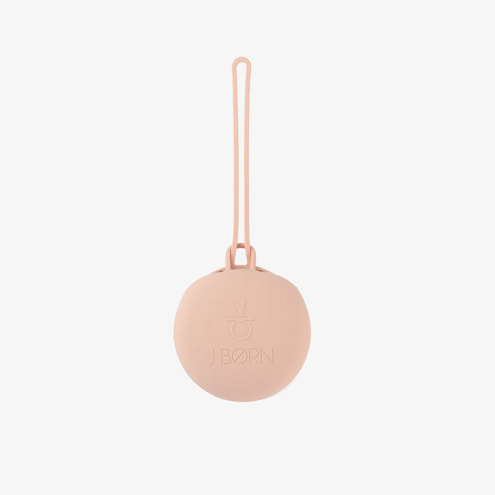 JBØRN Pacifier Holder Pod Blush No - Personalisable Baby Products Sold and Personalised by JustBørn