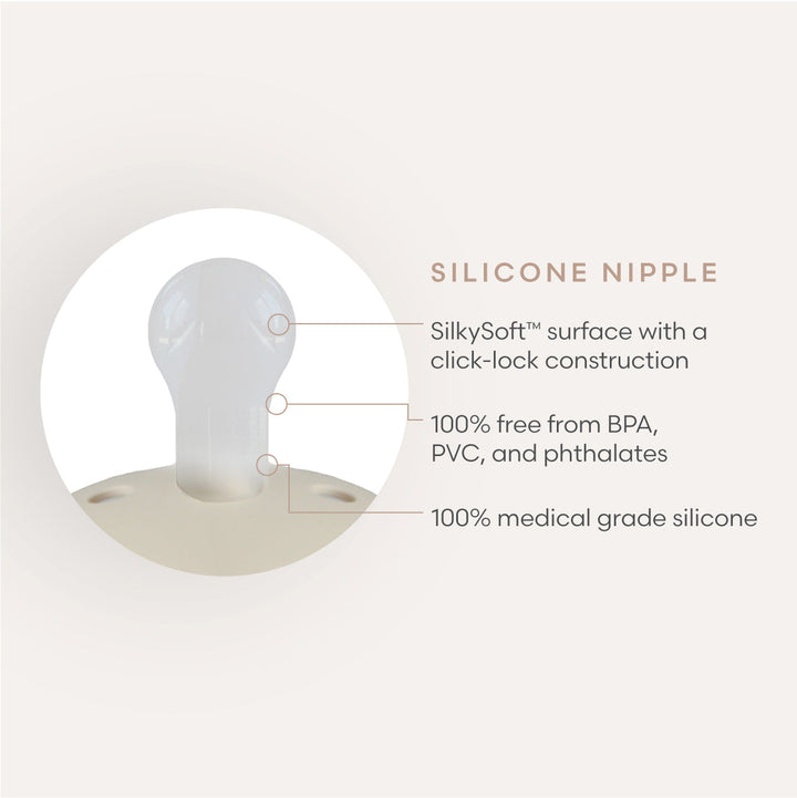 FRIGG Rope Silicone Pacifiers - Personalisable Baby Products Sold and Personalised by JustBørn
