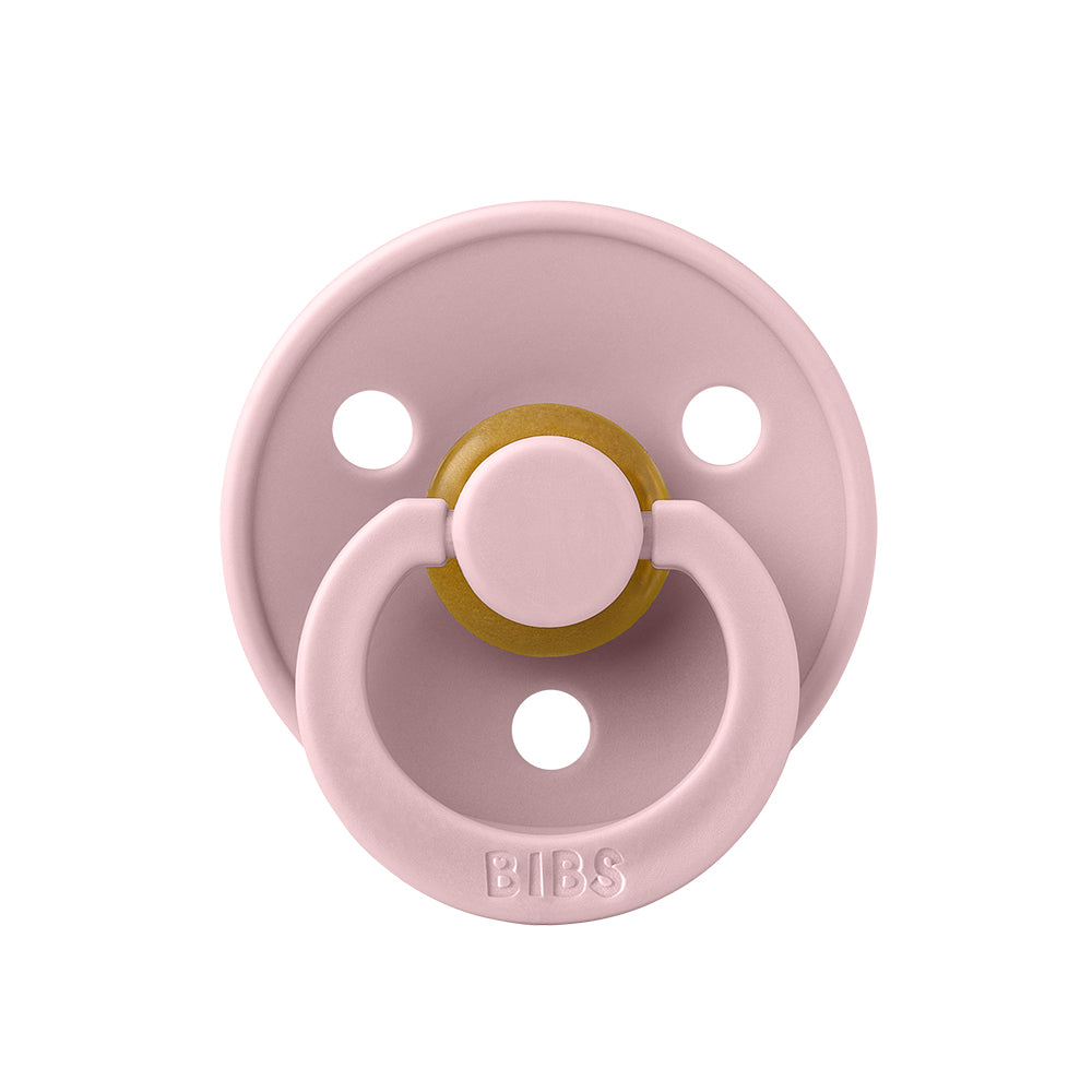 Baby Blue BIBS Colour Natural Rubber Latex Pacifiers (Size 1 & 2) by BIBS sold by Just Børn