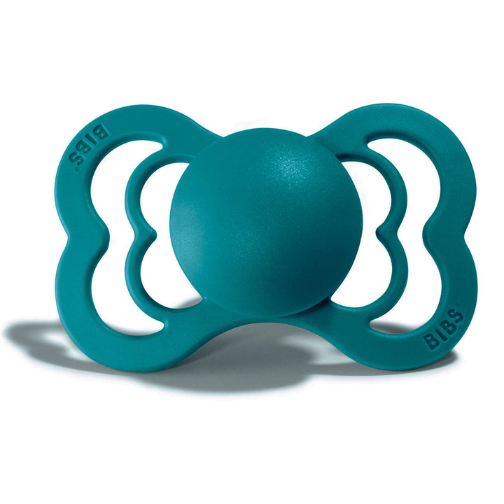 Dark Teal BIBS SUPREME Silicone Pacifier (Size 2) by BIBS sold by Just Børn
