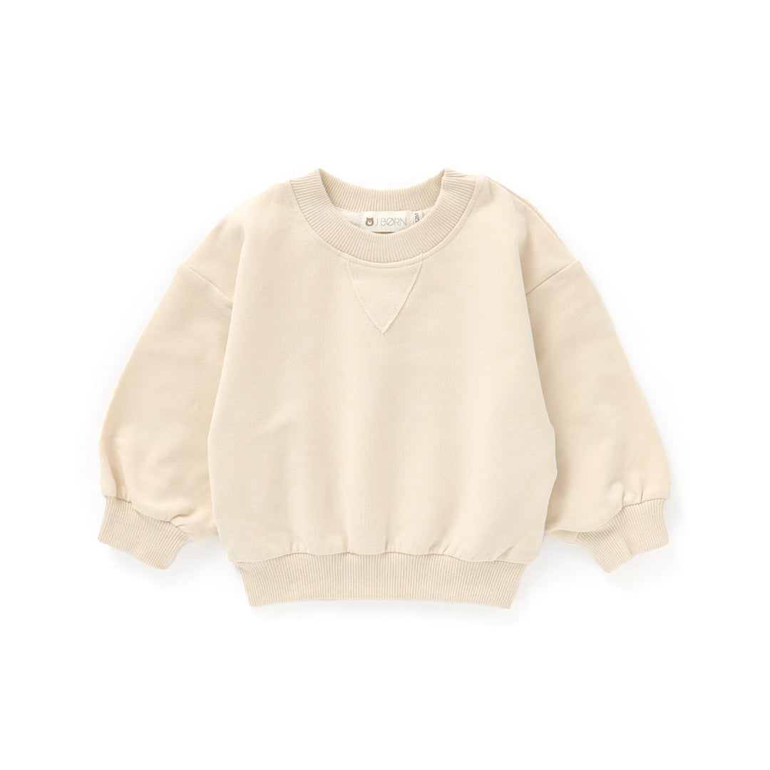 Oatmeal JBørn - Organic Cotton Sweater by Just Børn sold by Just Børn