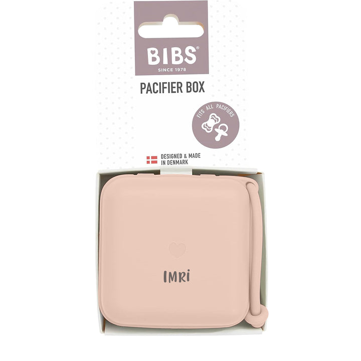 Blush BIBS Pacifier Box Holder by BIBS sold by Just Børn