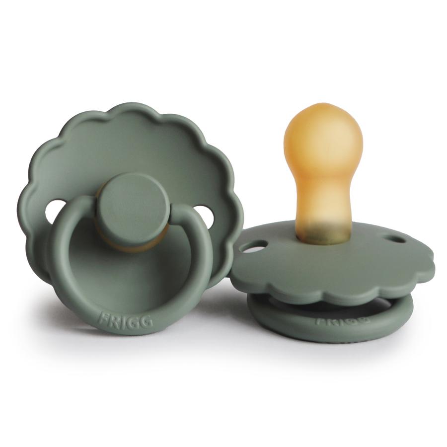 Lily Pad FRIGG Daisy Rubber Pacifiers by FRIGG sold by Just Børn