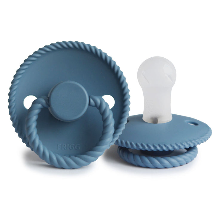 FRIGG Rope Silicone Pacifiers Ocean View - Personalisable Baby Products Sold and Personalised by JustBørn