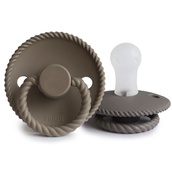 FRIGG Rope Silicone Pacifiers - Personalisable Baby Products Sold and Personalised by JustBørn