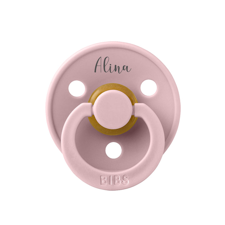 Ivory BIBS Colour Natural Rubber Latex Pacifiers (Size 1 & 2) | Personalised by BIBS sold by Just Børn